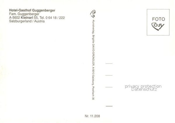 Kleinarl Hotel Gasthof Guggenberger Alpen – Bild 2