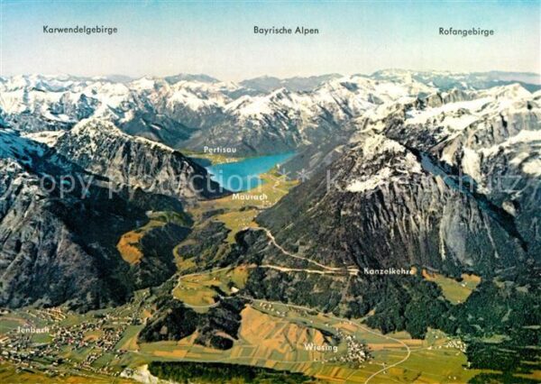 Maurach Achensee Achenseegebiet und Umgebung Alpenpanora