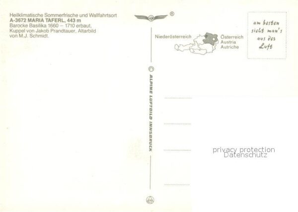 Maria Taferl Barocke Basilika Wallfahrtsort Sommerfr – Bild 2