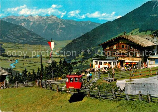 Zell Ziller Tirol Gasthof Grindlalm Enzian Sepp Alpenpano