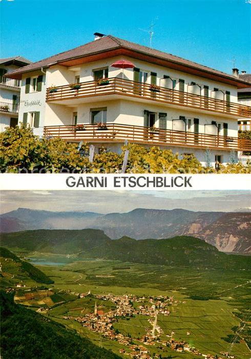 Tramin Weinstrasse  Hotel Garni Etschblick Fliegeraufnahme