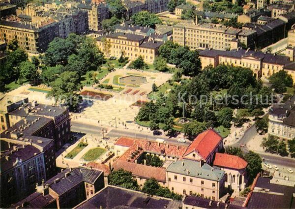 Lublin Plac Litewski Fliegeraufnahme