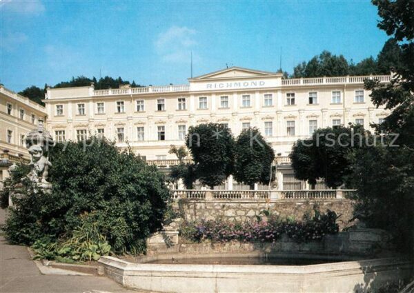 Karlovy Vary Kazenske sanatorium Richmond Kursanator