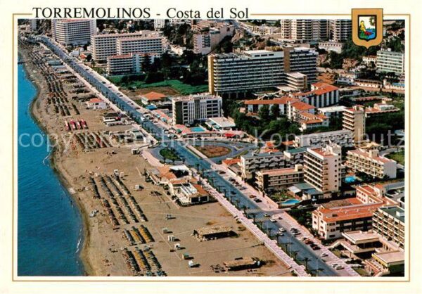 Torremolinos Paseo Maritimo vista aerea