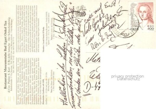 Partschins Parcines Restaurant Museumstube Bad Egart Onkel – Bild 2