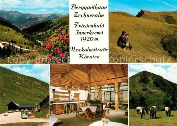 Kremsbruecke Berggasthaus Zechneralm Landschaftspano