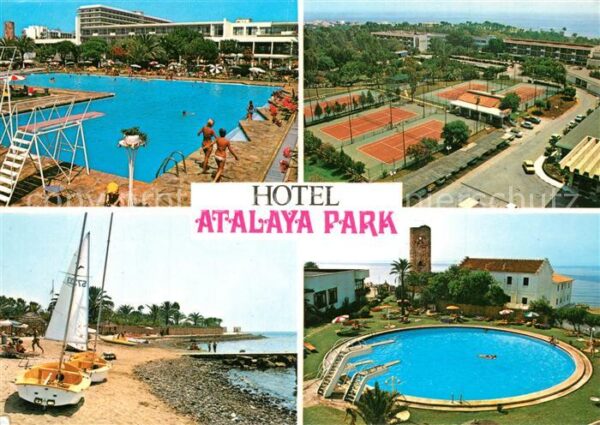 Marbella Andalucia Hotel Atalaya Park Swimming Pool Tennis