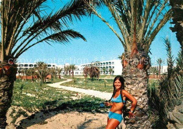 SOUSSE  Tunesie Hotel Le Marabout Palmen