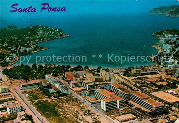 Santa Ponsa Mallorca Islas Baleares Fliegeraufnahme