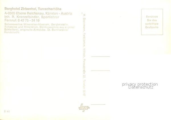 Ebene Reichenau Kaernten Berghotel Zirbenhof Turracherhöhe See A – Bild 2
