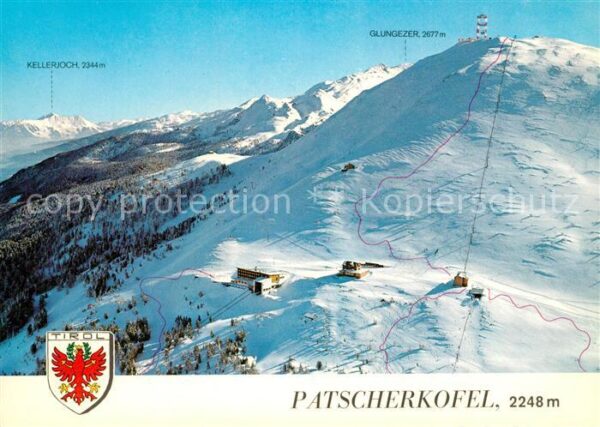 Patscherkofel Seilbahn Bergstation Schutzhaus Winterp