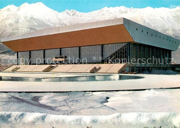 Innsbruck Olympia Eisstadion Eisschnellaufbahn ge