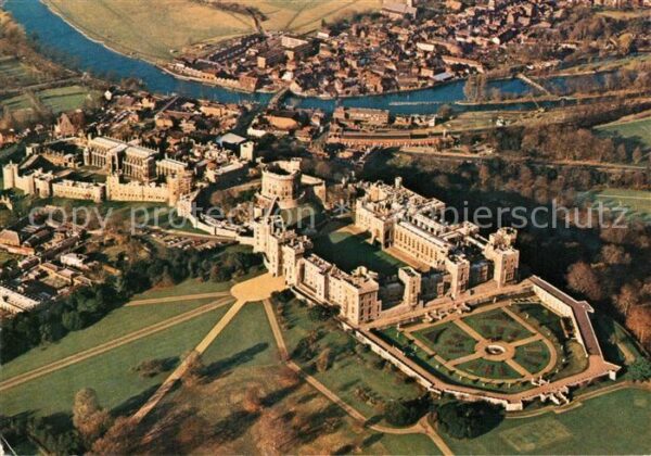 Windsor Castle Aerial view from south east