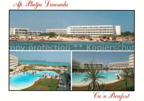 Can Picafort Mallorca Aparthotel Platja Daurada Swimming Pool