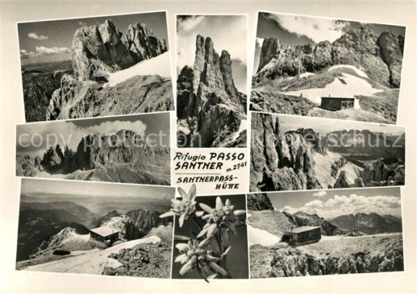 Tiers Tires Santnerpasshütte Rifugio Passo Santner