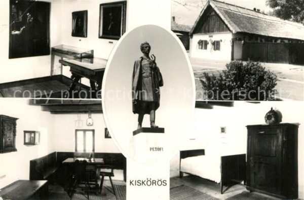 Kiskoeroes Geburtshaus von Sandor Petöfi Denkmal S