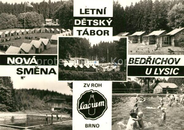 Bedrichov Friedrichswald u Lysic Letni detsky tabor Nova Smena Z