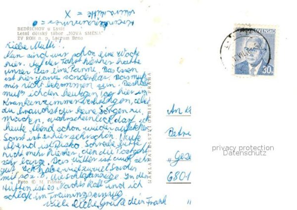 Bedrichov Friedrichswald u Lysic Letni detsky tabor Nova Smena Z – Bild 2