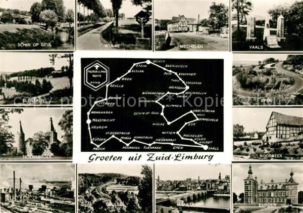 Zuid Limburg Ortschaften der Region