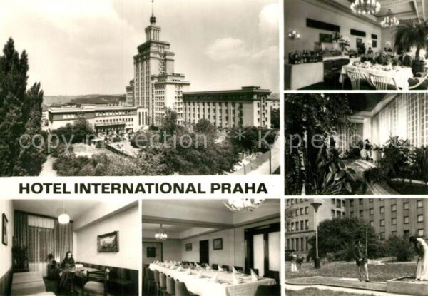 Praha Prahy Prague Hotel International Restaurant Minigolf