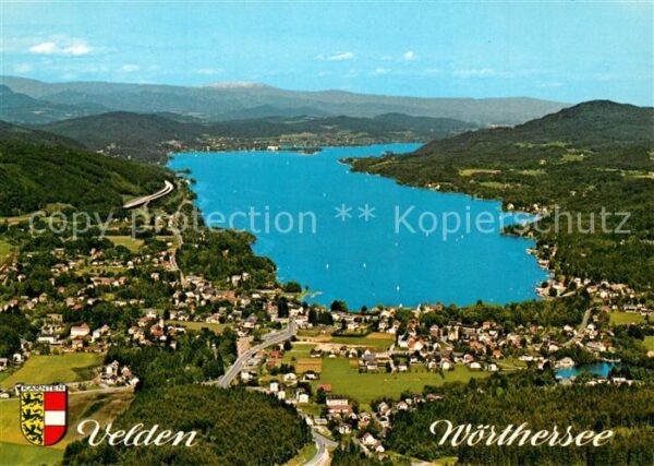 Velden Woerthersee Fliegeraufnahme