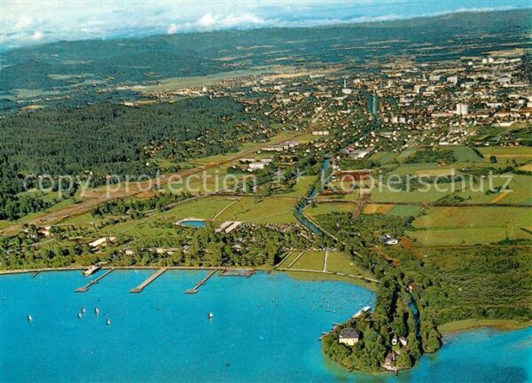 Klagenfurt Woerthersee Badeanlagen Campingplatz Europapark Sch