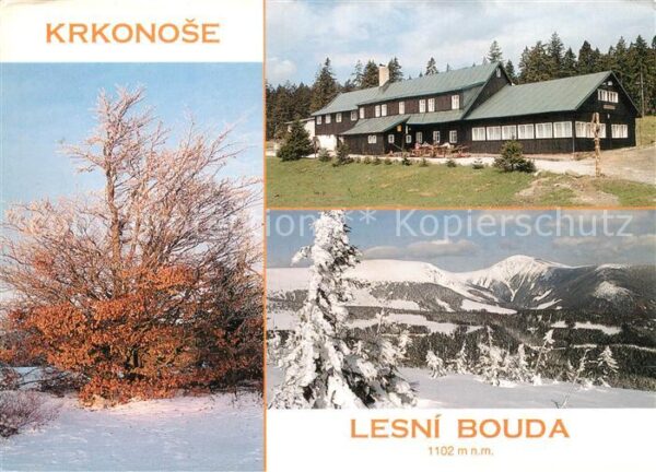 Cerny Dul Schwarzenthal Lesni Bouda Krknose Bergbaude Riesengeb