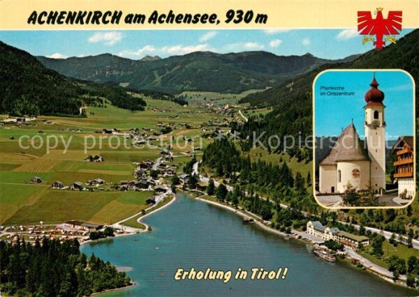 Achenkirch Nordufer Campingplatz Bayerische Berge