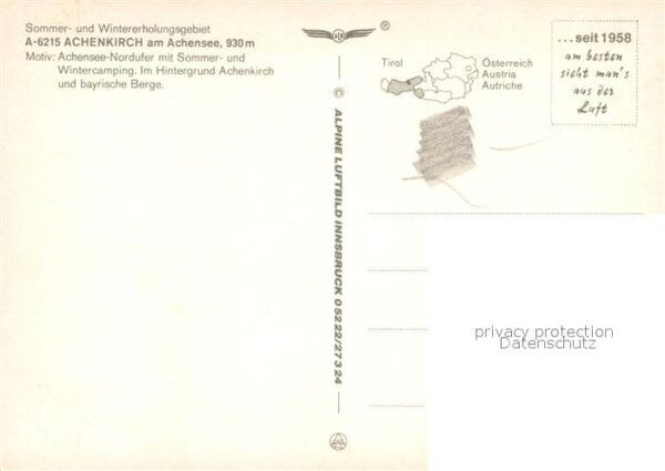 Achenkirch Nordufer Campingplatz Bayerische Berge – Bild 2
