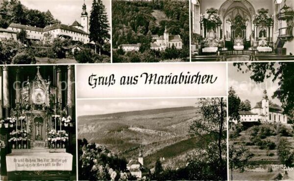 Mariabuchen Waldrast Gaststätte Pension Wallfahrtsk