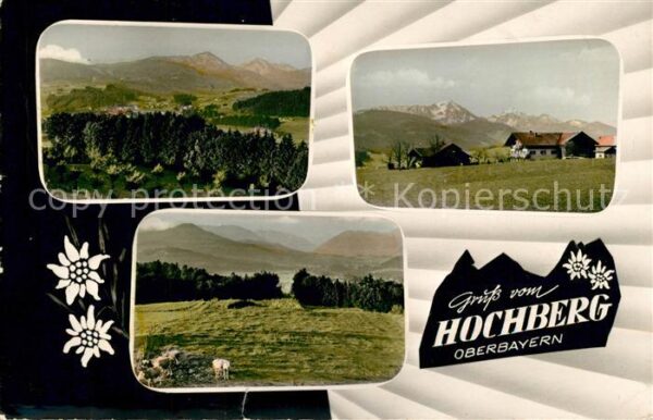Hochberg Siegsdorf Pension Reitthaler Haus Aign Landschaft
