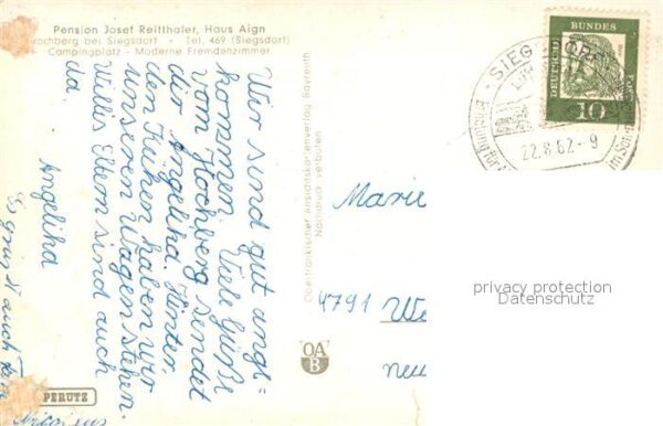 Hochberg Siegsdorf Pension Reitthaler Haus Aign Landschaft – Bild 2
