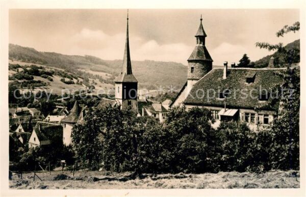 Braunsbach Wuerttemberg Evangelische Kirche
