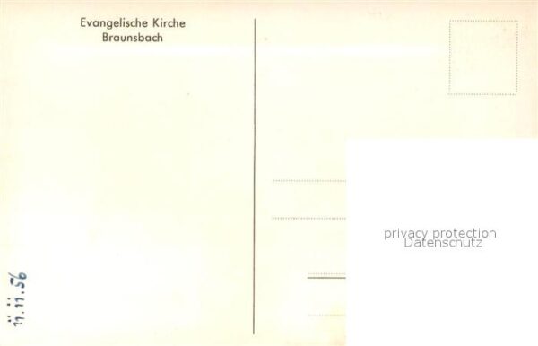Braunsbach Wuerttemberg Evangelische Kirche – Bild 2