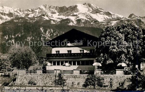 Garmisch-Partenkirchen Berggasthof Hotelpension Forthaus Grase