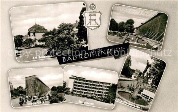 Bad Rothenfelde Badehaus Gradierwerk Sanatorium Märchen