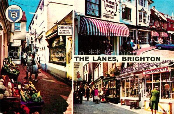 Brighton East Sussex The Lanes