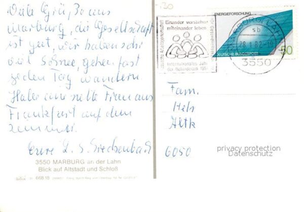 Marburg Lahn Altstadt und Schloss Fliegeraufnahme – Bild 2