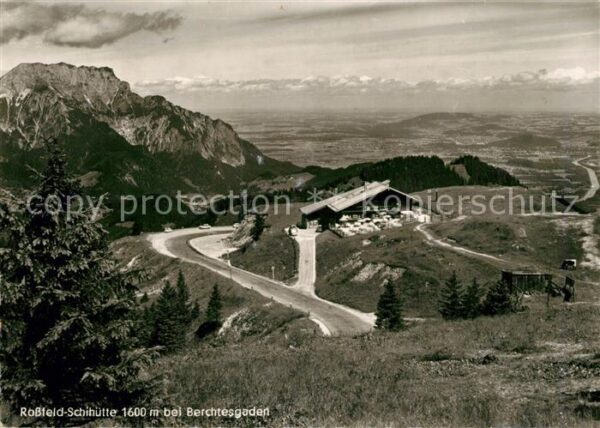 Berchtesgaden Rossfeld Skihütte Rossfeld Höhenringstr