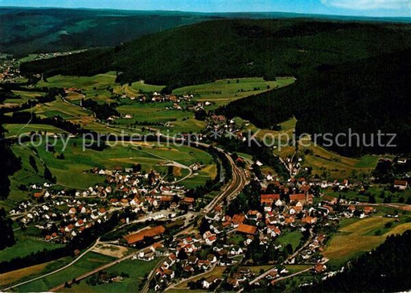 Klosterreichenbach Luftkurort im Schwarzwald Fliegeraufnah