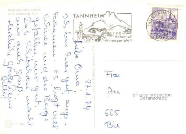 Tannheim Tirol Hubertushütte Wintersportplatz Alpen – Bild 2