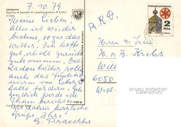 Jachymov Radnice Namesti Lazenska budova Kulturn – Bild 2