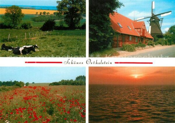Hohwacht Ostseebad Landschaftspanorama Ostholstein Windmüh