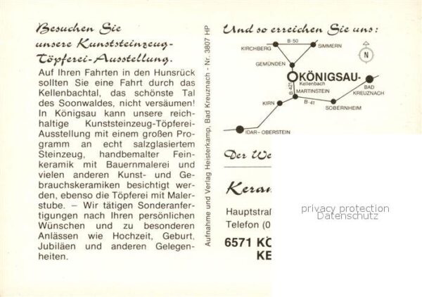 Kellenbach Koenigsau Töpferei Seifert – Bild 2
