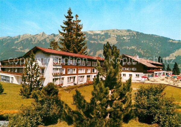 Sonthofen Oberallgaeu Kur und Sporthotel Allgäuer Berghof