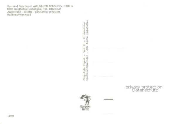 Sonthofen Oberallgaeu Kur und Sporthotel Allgäuer Berghof – Bild 2