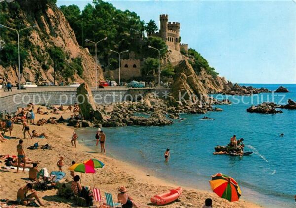 Lloret de Mar La playa Strand