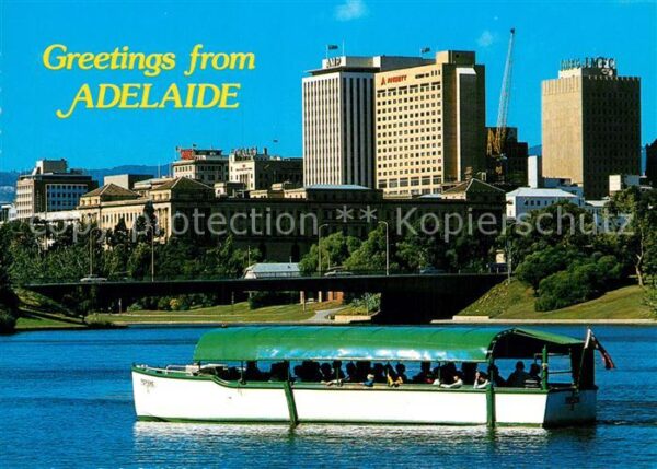 Adelaide Popeye with Adelaide Skyline