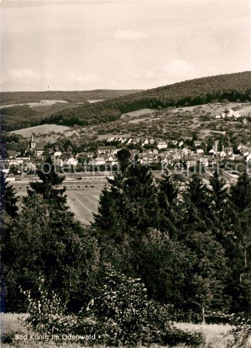 Bad Koenig Odenwald Landschaftspanorama