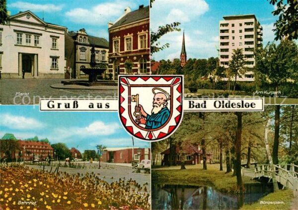 Bad Oldesloe Markt Kurpark Hochhaus Bürgerpark Bahnh